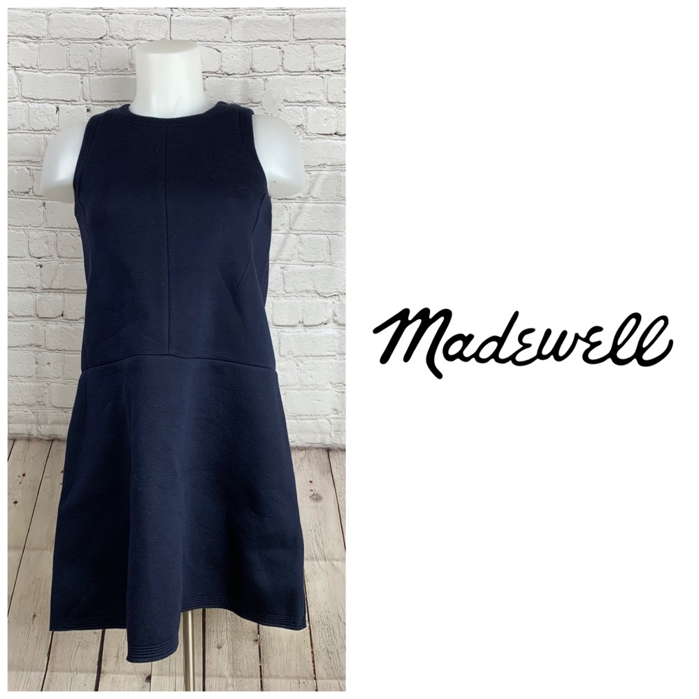 NWT Madewell Navy Anytime Dress
